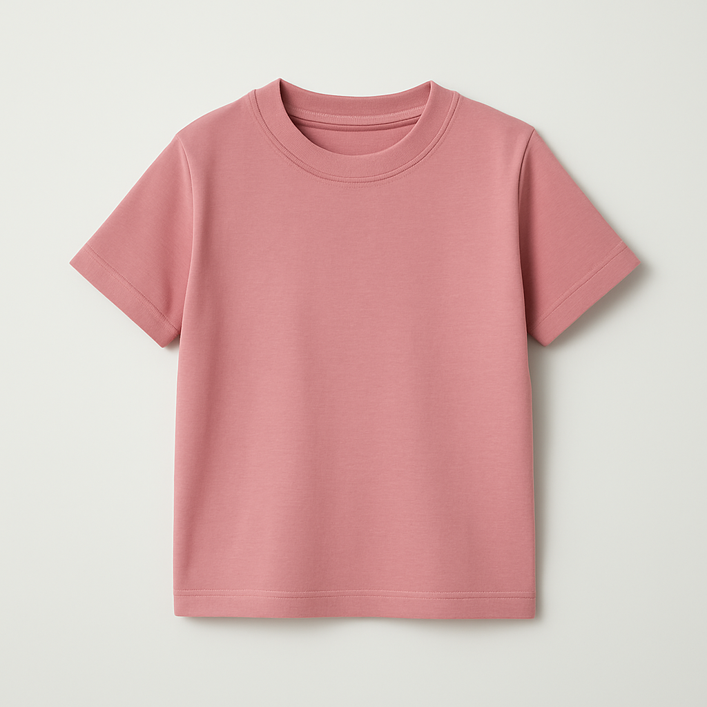 ONELLA 100% Cotton Kids T-Shirt – Coral