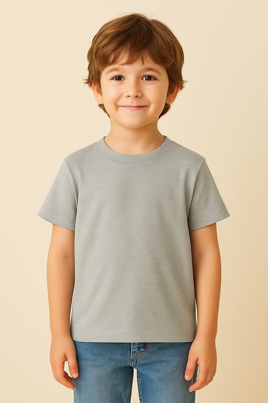 ONELLA 100% Cotton Kids T-Shirt – Light Grey