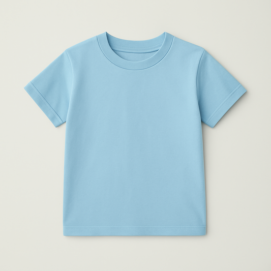 ONELLA 100% Cotton Kids T-Shirt – Sky Blue